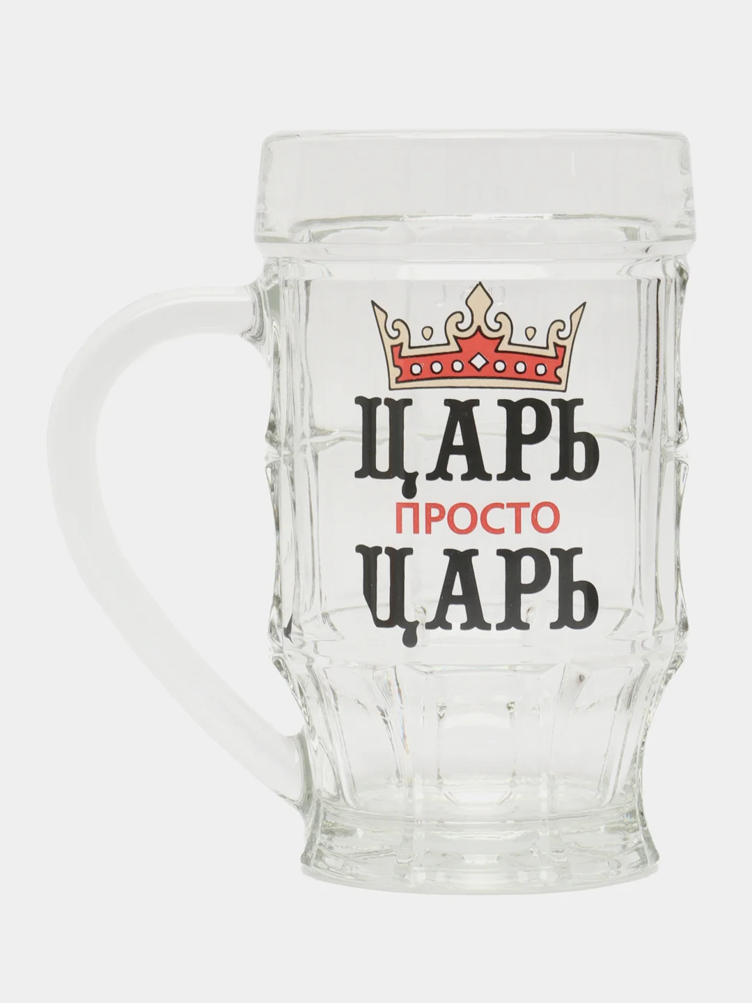 Золотой подарочный набор пивных кружек "Приколы", 2 шт 0,5л