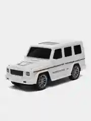 Белый машинка на пульте управления Мерседес Гелик / Mercedes Gelandewagen на радиоуправлении