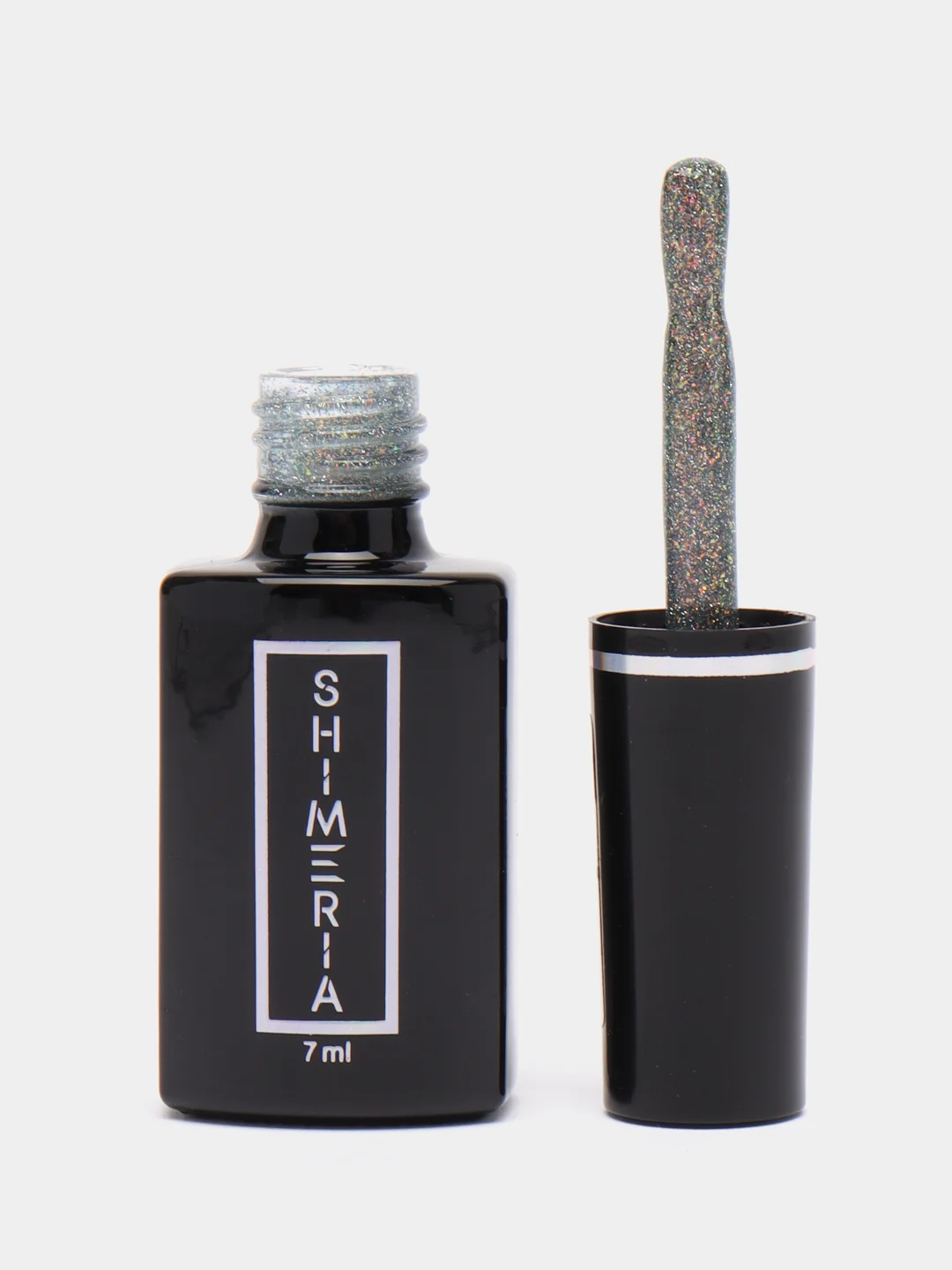 Светло-синий гель лак для ногтей светоотражающий SHIMERIA DIAMOND, 7мл