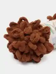 Пряжа Alize Puffy Ализе Пуффи, 5 штук, цвет 838 коричневый, петельки большие