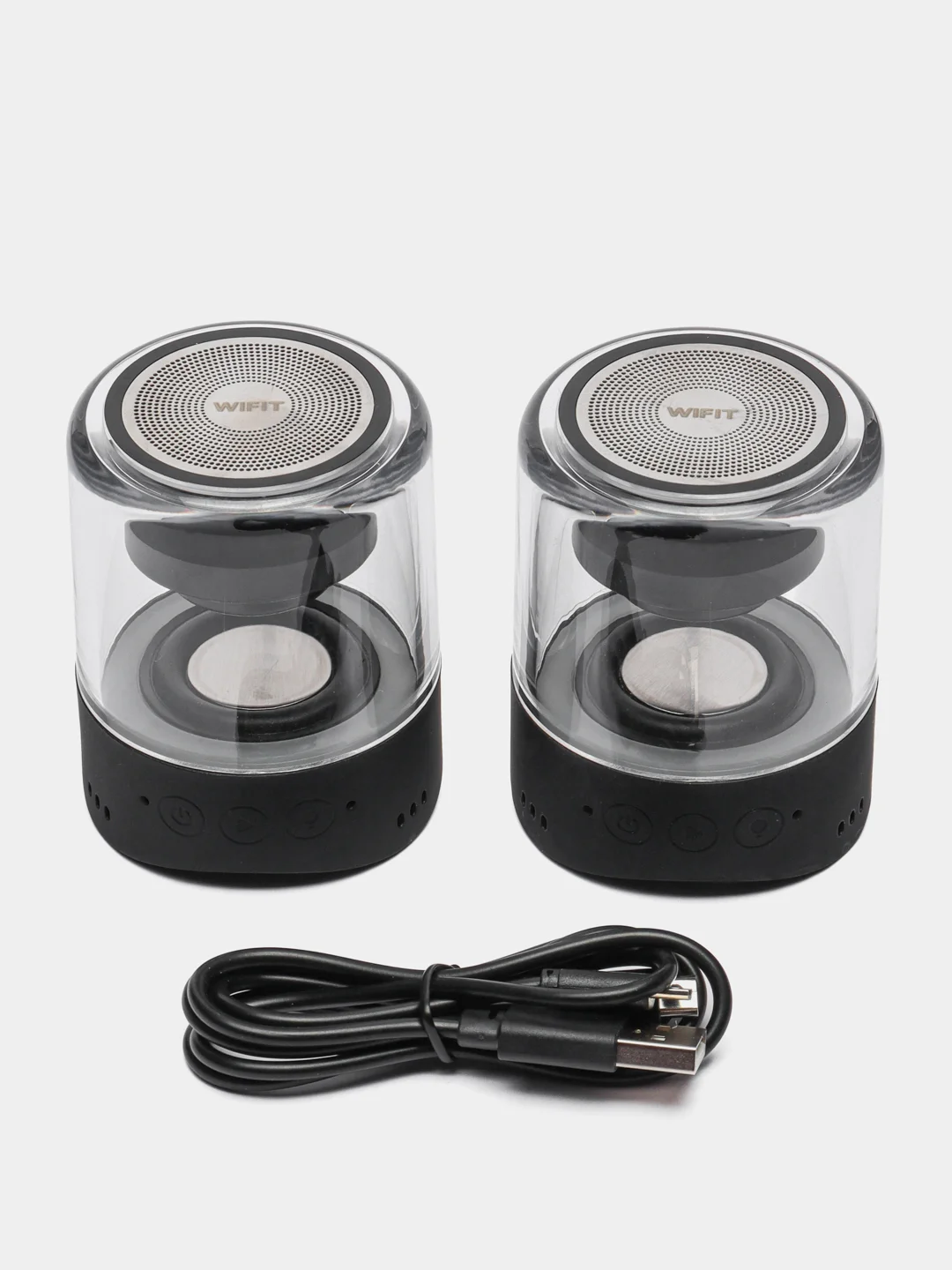 Черный двойная колонка Wifit BT WISHAKE MK-22