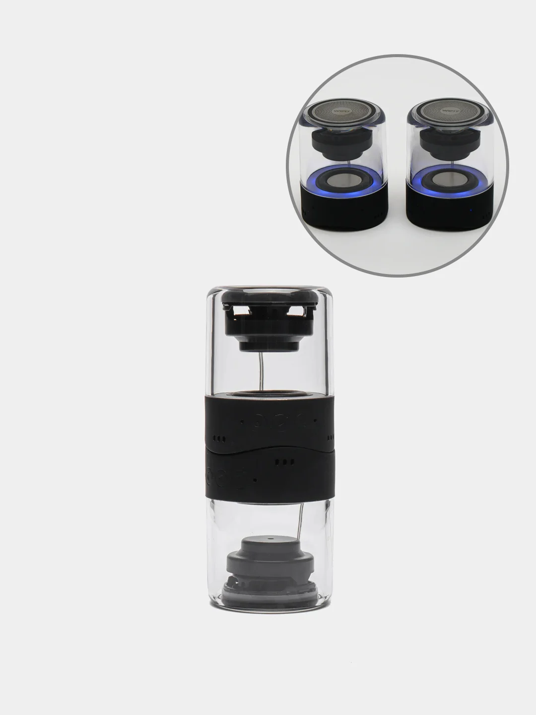 Черный двойная колонка Wifit BT WISHAKE MK-22