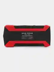 Черный пусковое зарядное устройство для автомобиля 89800 mAh, с кейсом