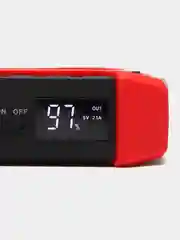 Черный пусковое зарядное устройство для автомобиля 89800 mAh, с кейсом