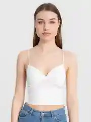 Белый топ женский