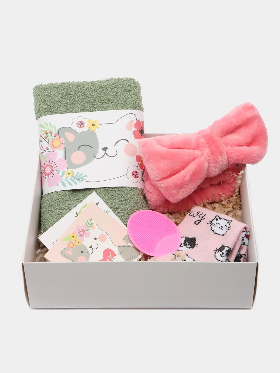Белый подарочный набор Beauty-box