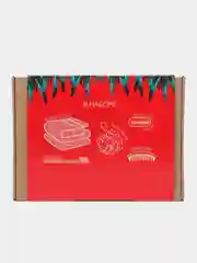 Алый подарочный набор Beauty-box для мужчин/ банные принадлежности