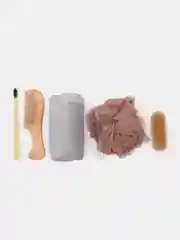 Бежевый подарочный набор Beauty-box для мужчин/ банные принадлежности