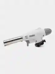 Белый газовая горелка насадка с пьезоподжигом FLAME GUN на цанговый баллон