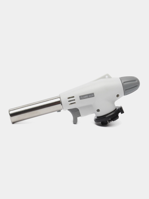 Газовая горелка насадка с пьезоподжигом FLAME GUN на цанговый баллон