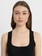 Чокер на леске, с подвеской