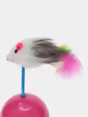 Игрушка мяч для кошки, шарик с мышкой для котят, неваляшка