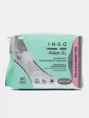 Мятный прокладки ежедневные женские ультратонкие INSO Anion O2, большая упаковка 30 шт, 60 шт