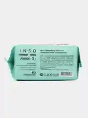 Мятный прокладки ежедневные женские ультратонкие INSO Anion O2, большая упаковка 30 шт, 60 шт