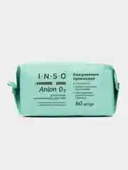 Мятный прокладки ежедневные женские ультратонкие INSO Anion O2, большая упаковка 30 шт, 60 шт