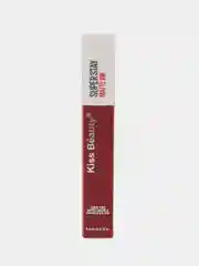 Алый жидкая помада для губ Kiss Beauty, матовая, 12 оттенков