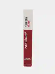 Коралловый жидкая помада для губ Kiss Beauty, матовая, 12 оттенков