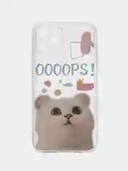 Прозрачный чехол для iPhone 11 12 13 14 Pro Max 7 8 XR X XS Plus с принтом прозрачный коты айфон