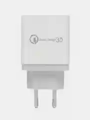 Белый зарядное устройство для телефона 3USB, адаптер для смартфона блок питания сетевой