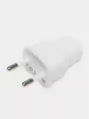 Белый зарядное устройство 1 USB переносное компактное, 5W / 1 А
