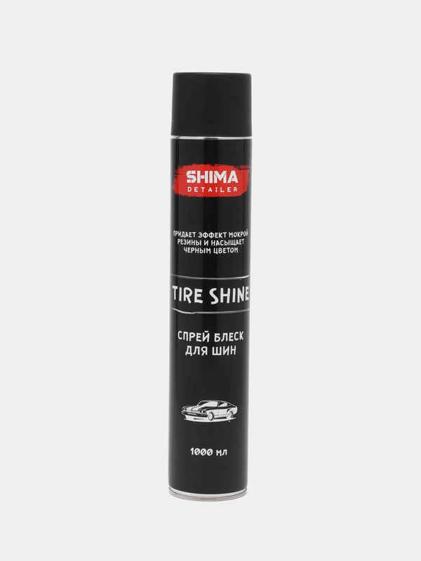 Спрей-блеск для шин SHIMA DETAILER "Tire Shine", 1000 мл