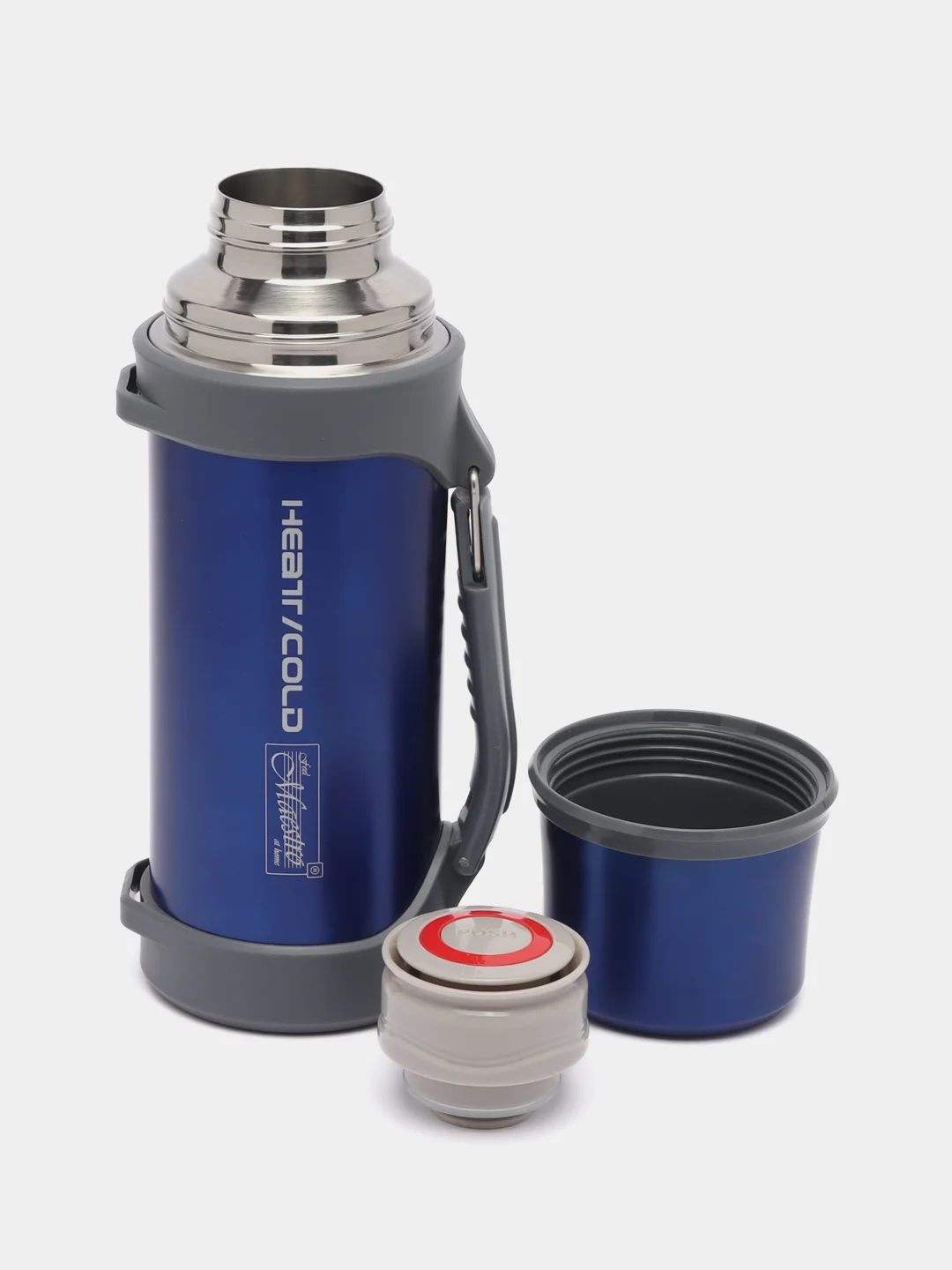 Термос Maestro MR-1631-100-BLUE, синий, 1 л