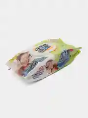 Салфетки влажные ТМ 100% Чистоты для детей с экстрактом алоэ (100 салфеток) клапан