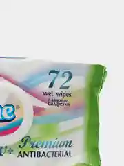 Салфетки влажные ТМ Ozone для детей с экстрактом алое с клапаном Premium (72 салфетки)
