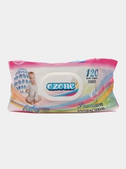 Салфетки влажные ТМ Ozone для детей с экстрактом ромашки Premium(120салфеток)