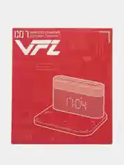 Белый ночник с часами Xiaomi Youpin VFZ для беспроводной зарядки, C-WCLL-C01