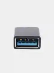 Черный otg-переходник Type-C на USB, адаптер для зарядки и передачи данных,