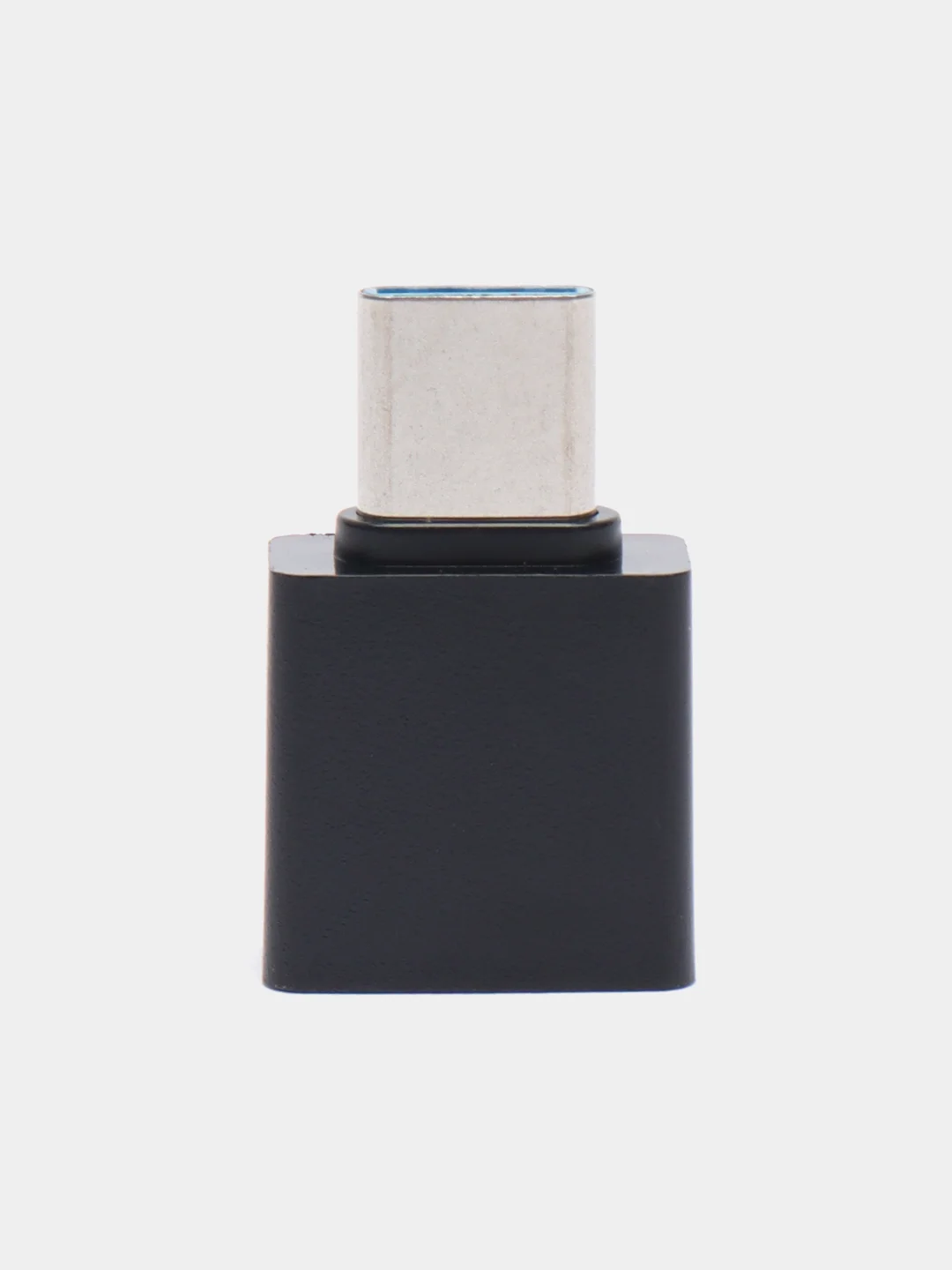 Черный otg-переходник Type-C на USB, адаптер для зарядки и передачи данных,