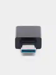 Черный otg-переходник Type-C на USB, адаптер для зарядки и передачи данных,