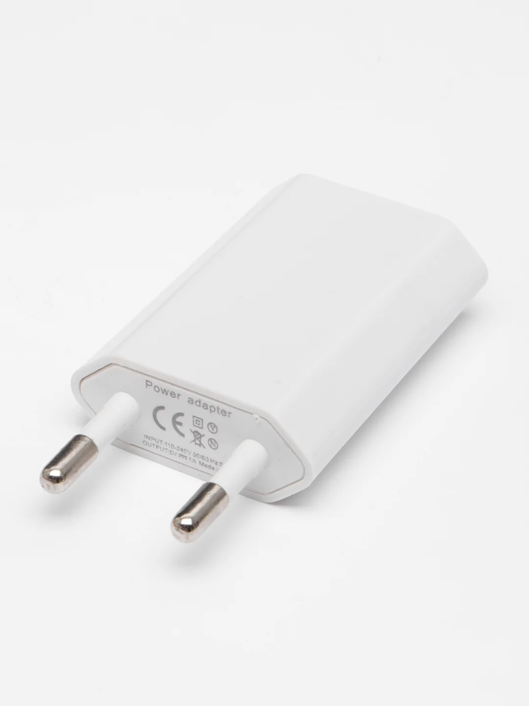 Белый зарядное устройство, блок питания, для мобильного телефона USB-адаптер