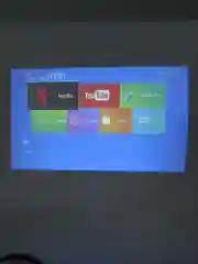 Белый портативный проектор HY300 на Android, WiFi, Full HD