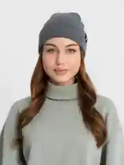 Серый шапка С НАДПИСЬЮ TRUE