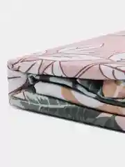 Конфетный комплект постельного белья с простыней на резинке, поплин