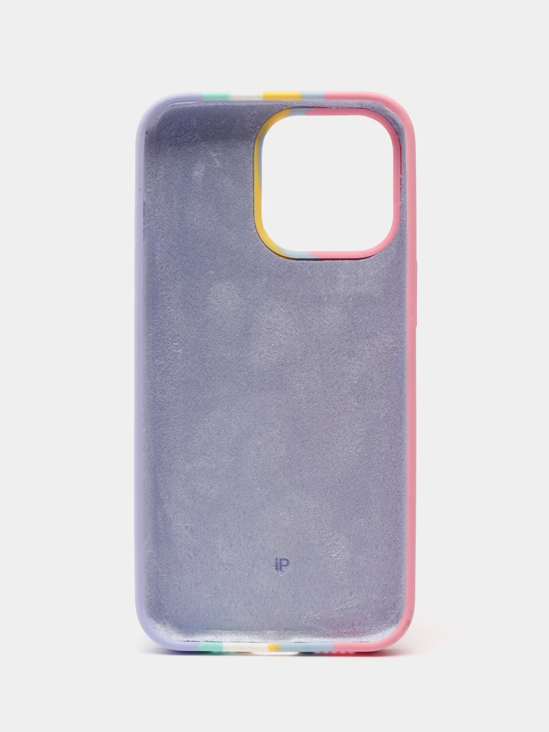 Чехол силиконовый Iphone 13 pro радуга Soft touch