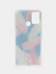 Синий чехол Honor 9A радуга со звездами усиленный