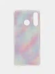 Синий чехол Honor 9A радуга со звездами усиленный