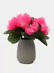 Розовый ежики искусственные пышные