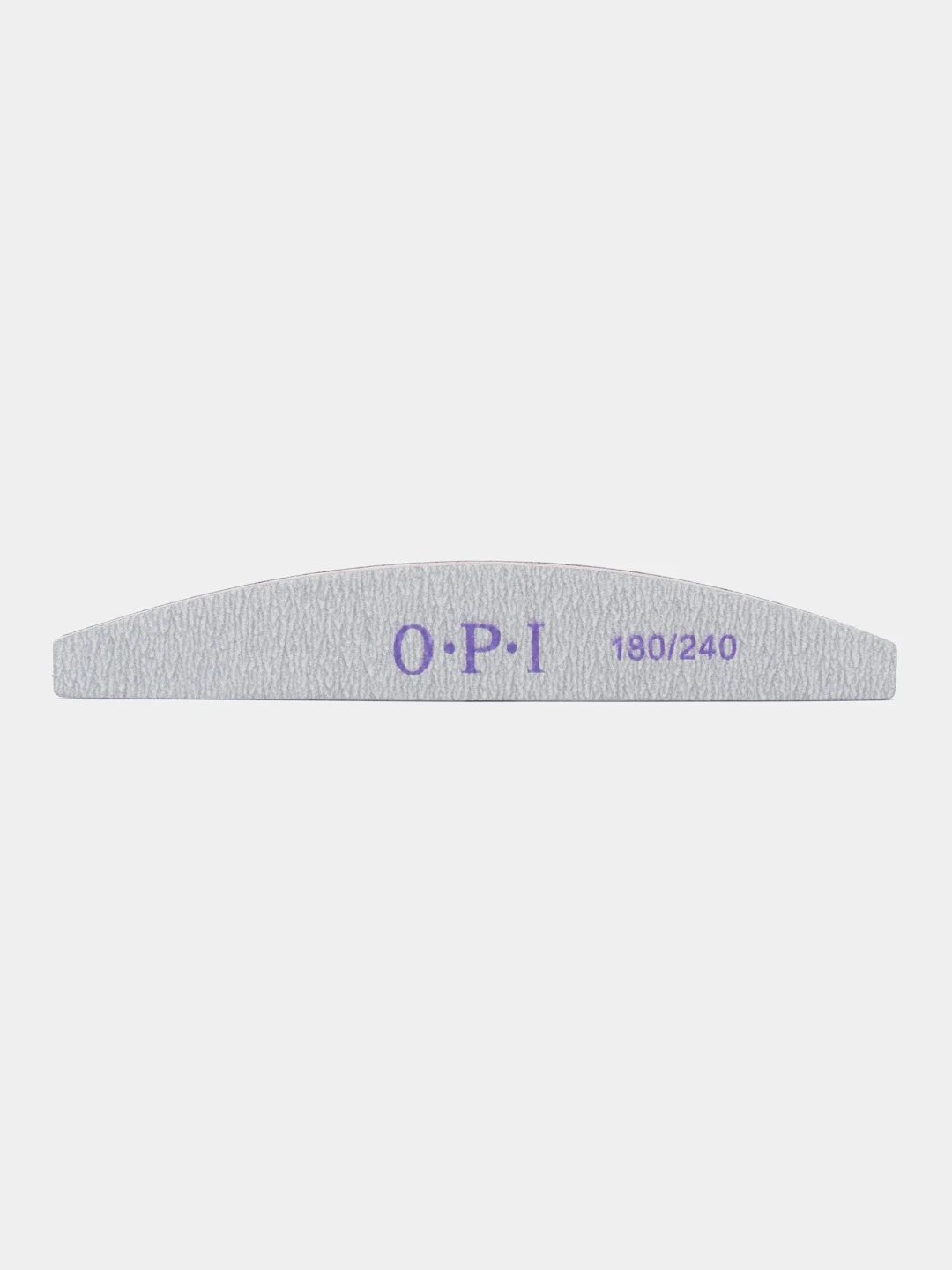 Пилка OPI для ногтей, лодка, прямая на деревянной основе, 100/180 и 180/240
