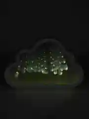 Голубой ночник облако с тюльпанами