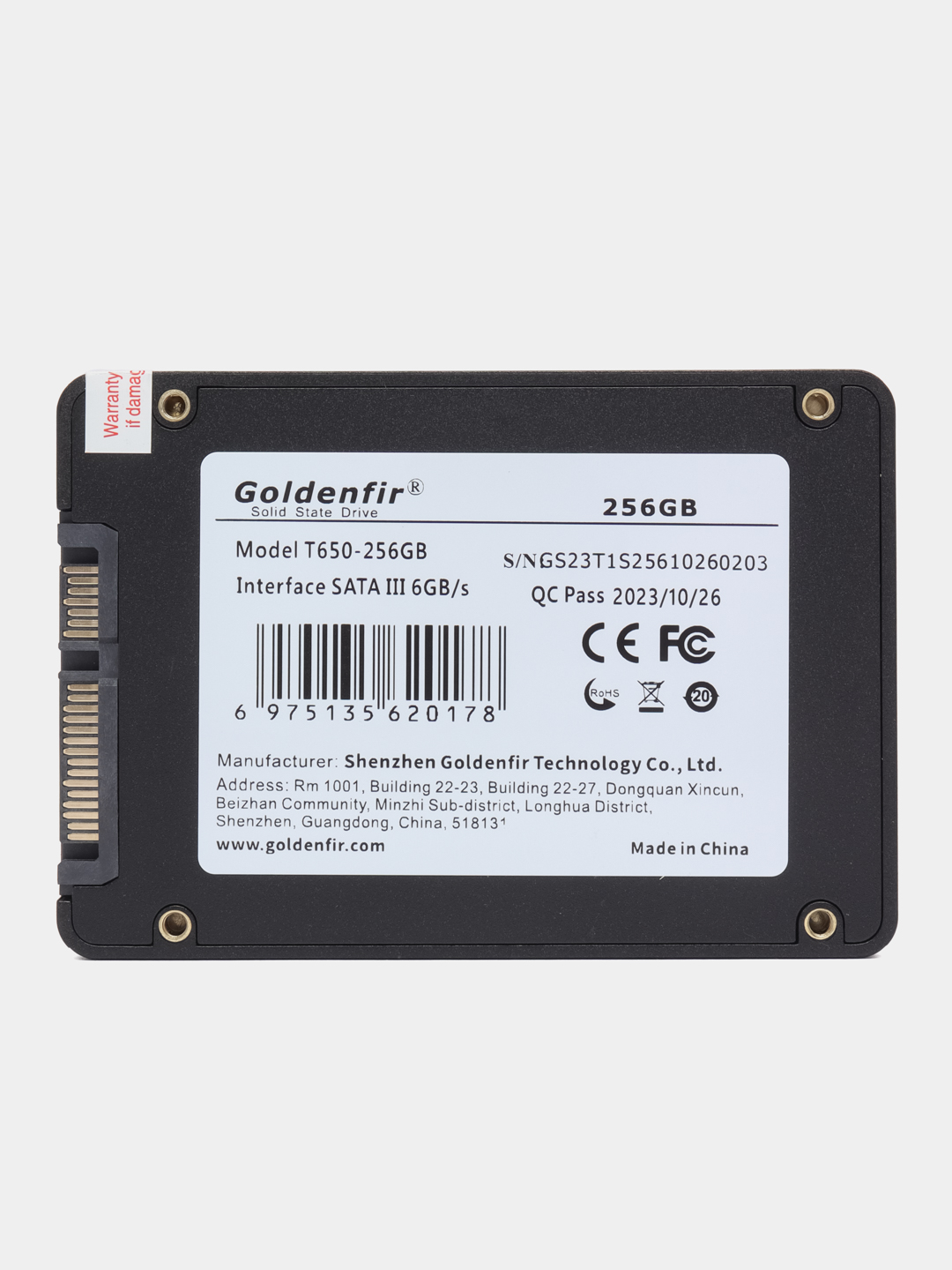 SSD жесткий диск для компьютера и ноутбука SATA3 256/512 Gb купить по цене  2360 ₽ в интернет-магазине KazanExpress