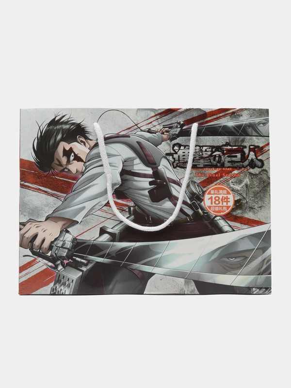 Подарочный набор Аниме бокс Наруто Naruto/Атака Титанов Attack on Titan/ Ван-Пис One Piece