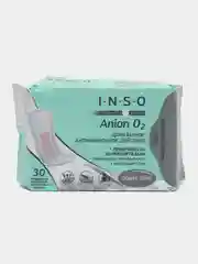 Прокладки ежедневные женские ультратонкие INSO Anion O2, большая упаковка 30 шт, 60 шт