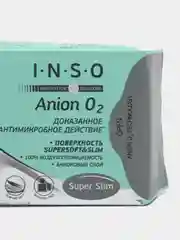 Прокладки ежедневные женские ультратонкие INSO Anion O2, большая упаковка 30 шт, 60 шт