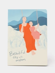 Тетрадь в клетку "Beautiful day", 147 х 210 мм, 40 л, сшивка, 70 г/м, BRAUBERG