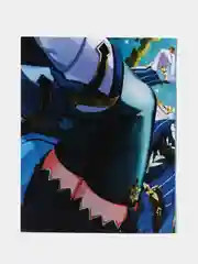Желтый тетрадь Genshin Impact, 48 листов