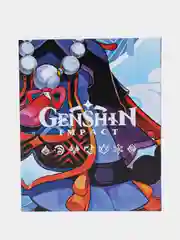 Индиго тетрадь Genshin Impact, 48 листов
